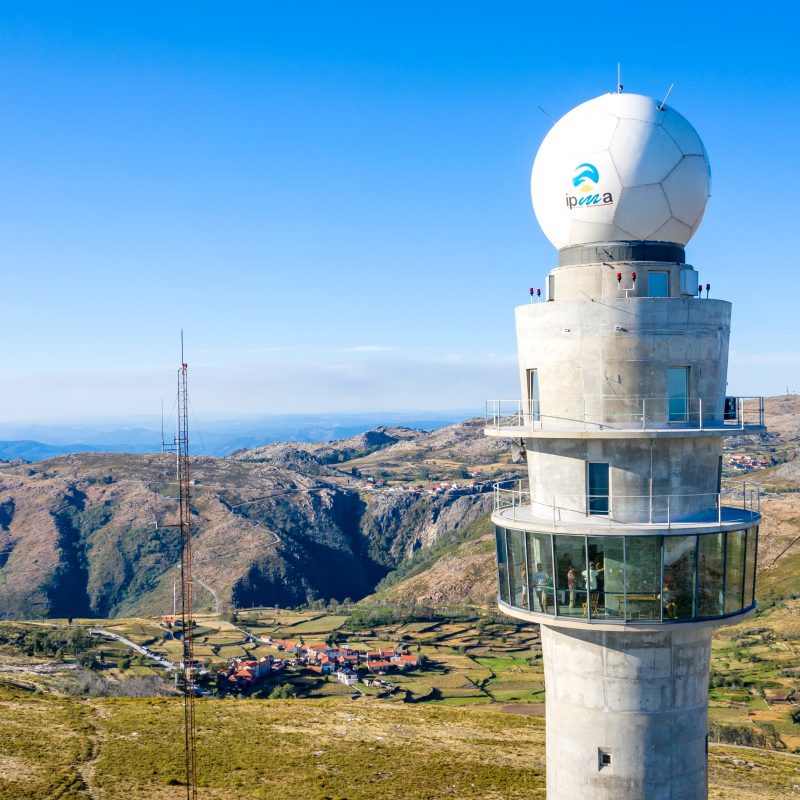 Em agosto, visite o Piso Panorâmico do Radar Meteorológico de Arouca