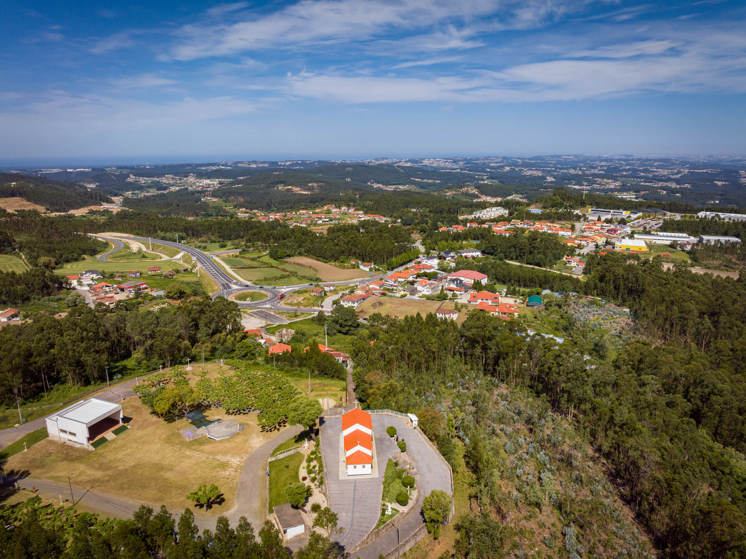 Panorâmica da Sra. da Abelheira