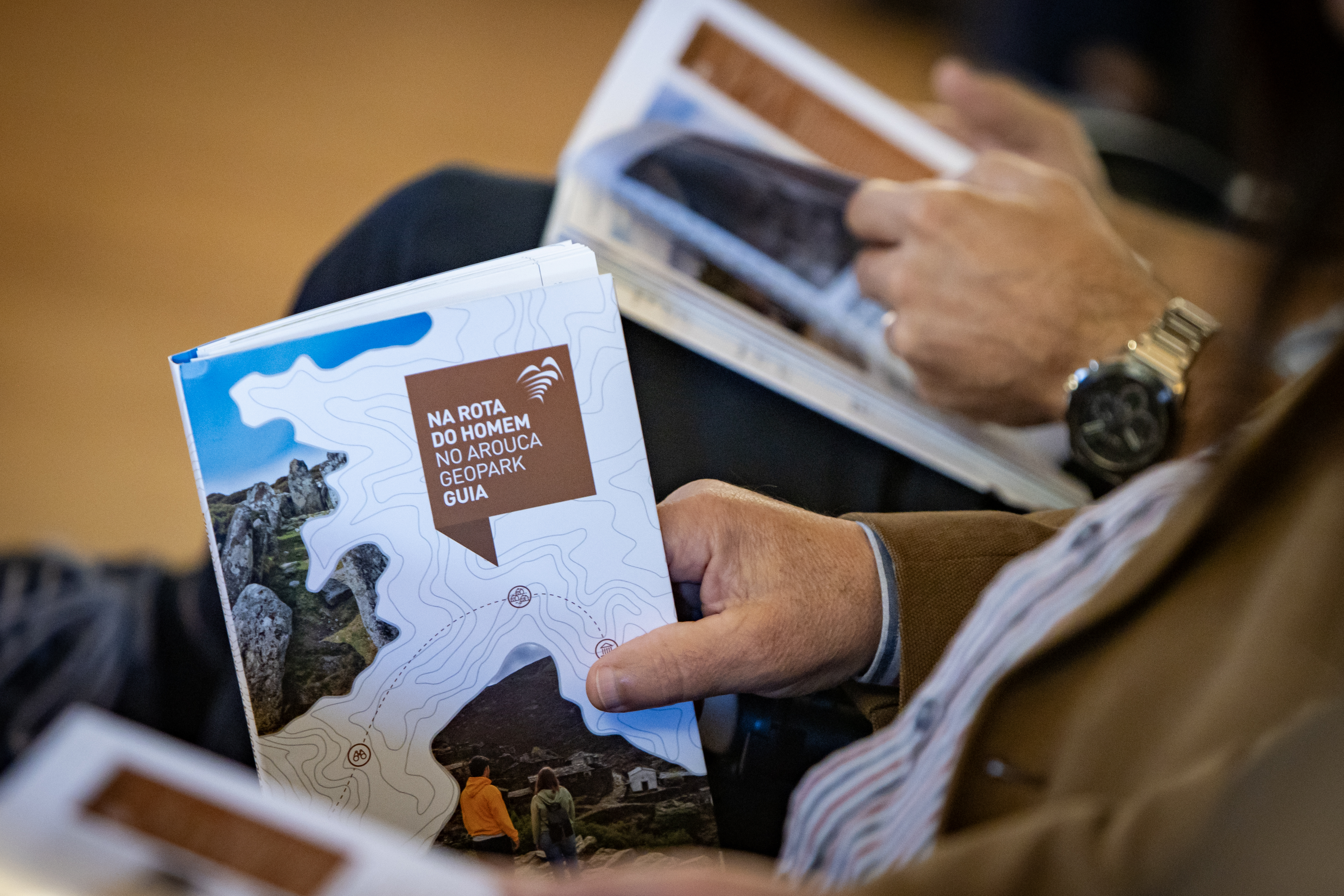 Apresentação do Iter Hominis «Na Rota do Homem no Arouca Geopark»