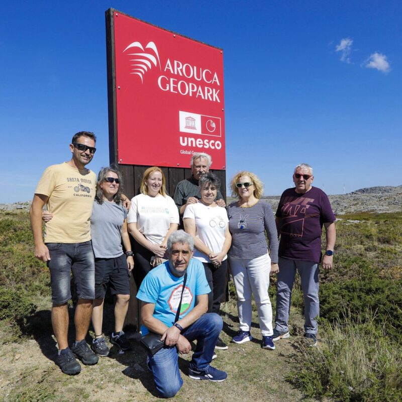 El Geoparque Arouca recibió la visita de una delegación del Geoparque Cabo Ortegal