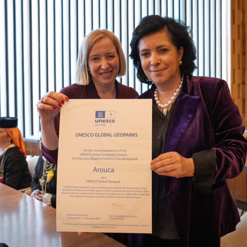 Arouca Geopark renova designação como Geoparque Mundial da UNESCO por mais quatro anos